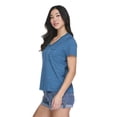 thumbnail image 2 of George Women's V-Neck Pocket T-Shirt, 2 of 6
