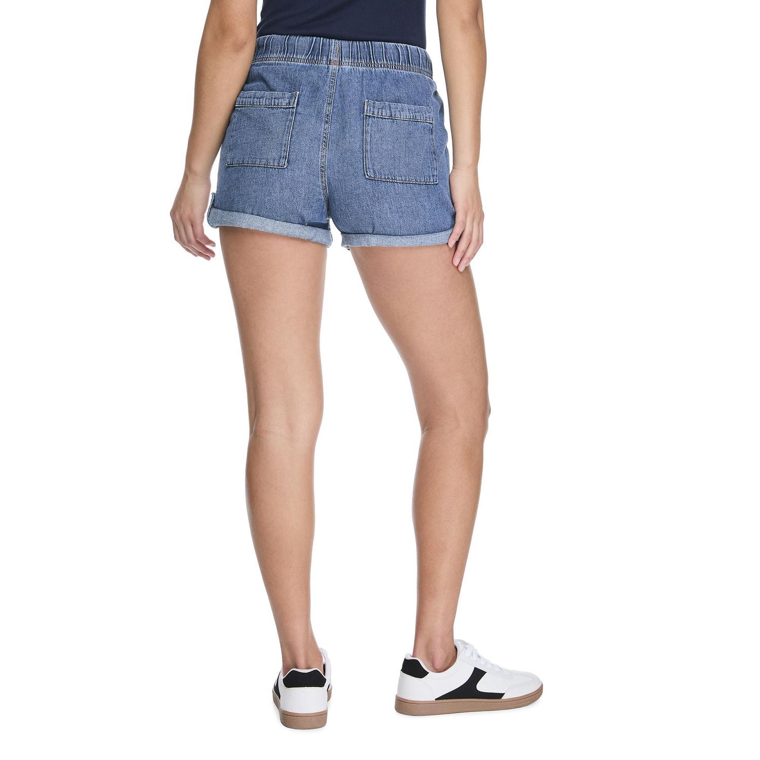 Short en twill à revers George pour femmes