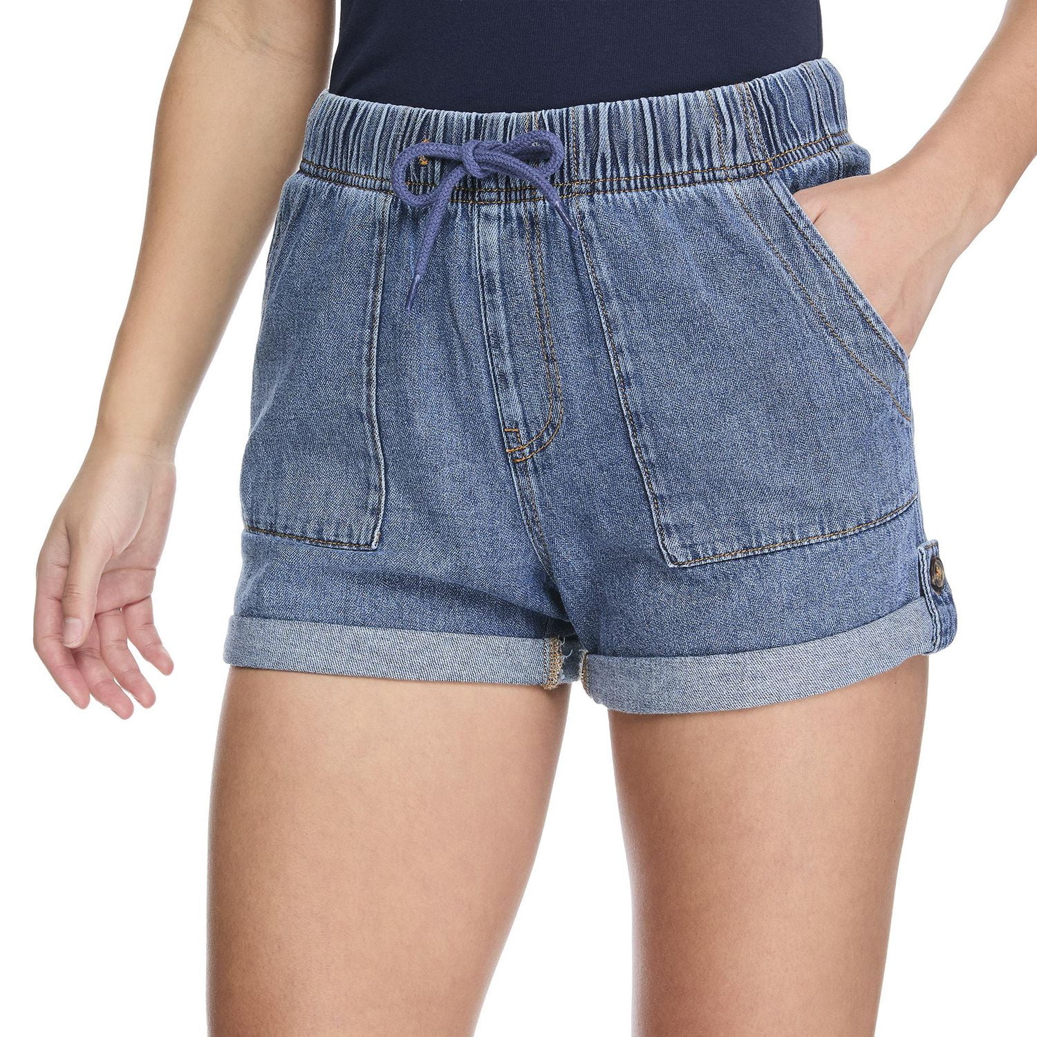 Short en twill à revers George pour femmes