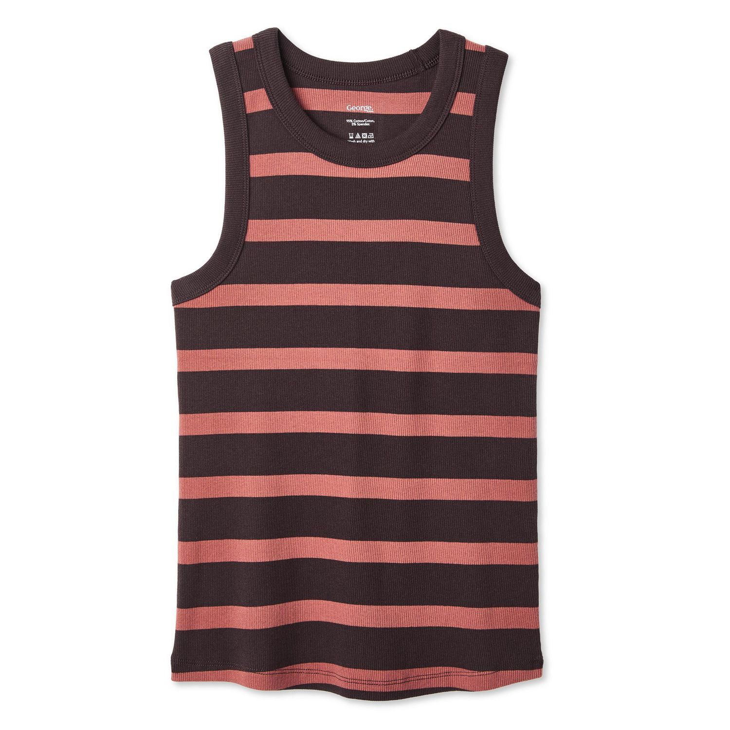 George Women's High-Neck Rib Tank Top