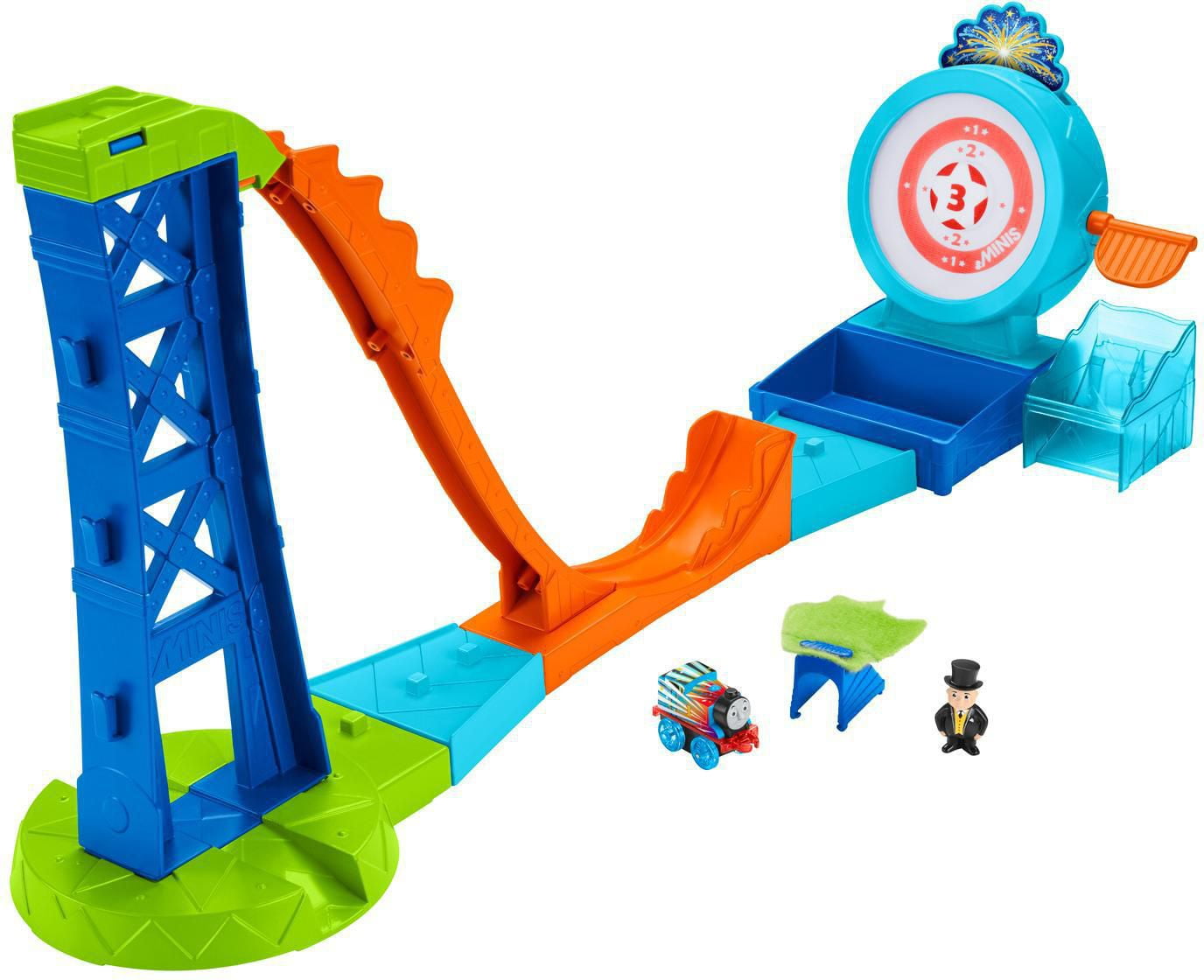 Thomas Friends Minis Target Blast Stunt Set Walmart