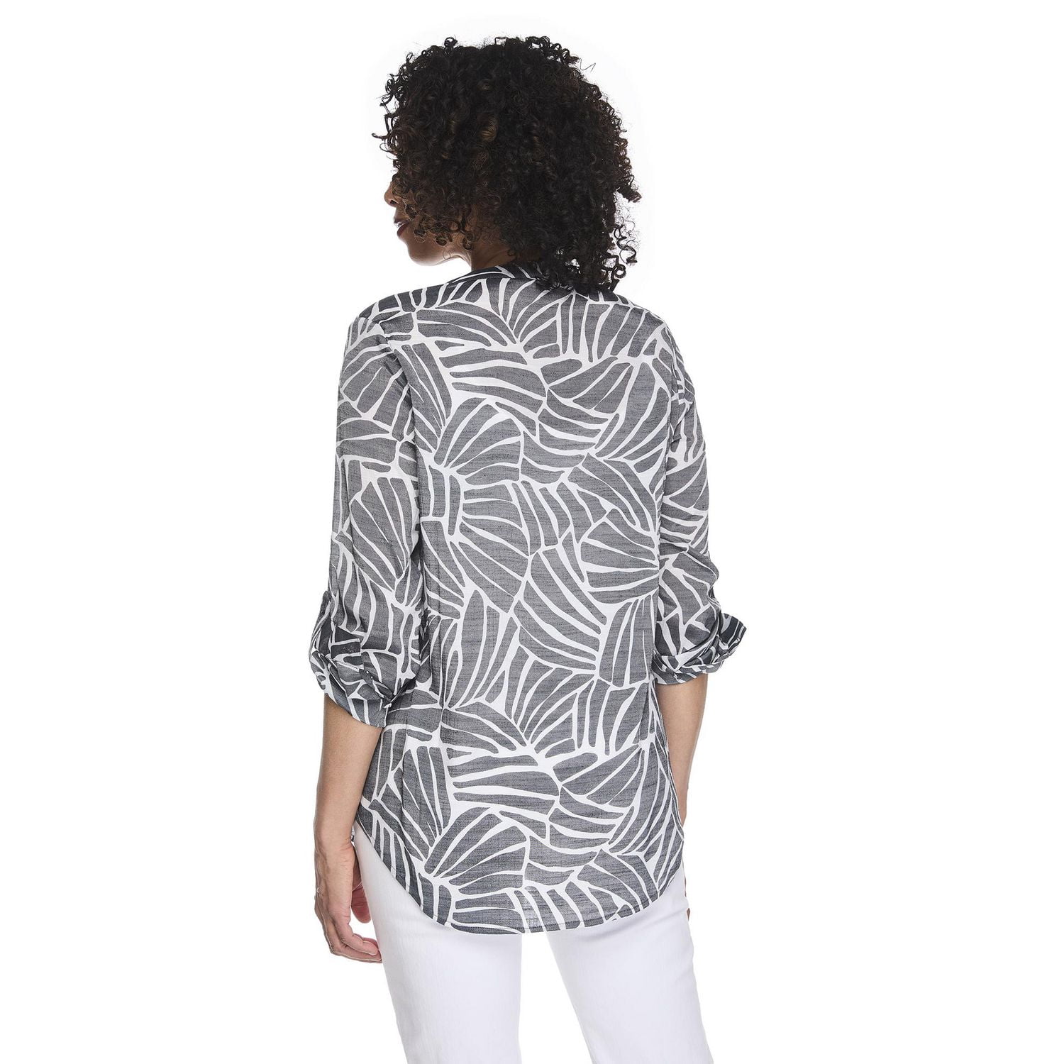 Iyla Women's Long-Sleeve Printed Top