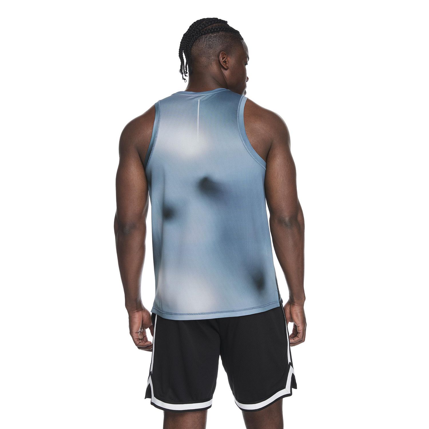 Débardeur de musculation en maille imprimée Athletic Works pour hommes