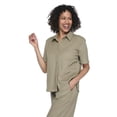 thumbnail image 2 of Iyla Women's Crinkled Camp Shirt, 2 of 6