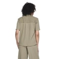 thumbnail image 3 of Iyla Women's Crinkled Camp Shirt, 3 of 6