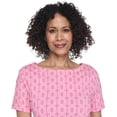thumbnail image 4 of Robe imprimée nouée sur le côté Iyla pour femmes, 4 of 6