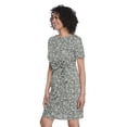 thumbnail image 2 of Robe imprimée nouée sur le côté Iyla pour femmes, 2 of 6