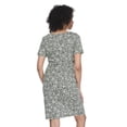 thumbnail image 3 of Robe imprimée nouée sur le côté Iyla pour femmes, 3 of 6