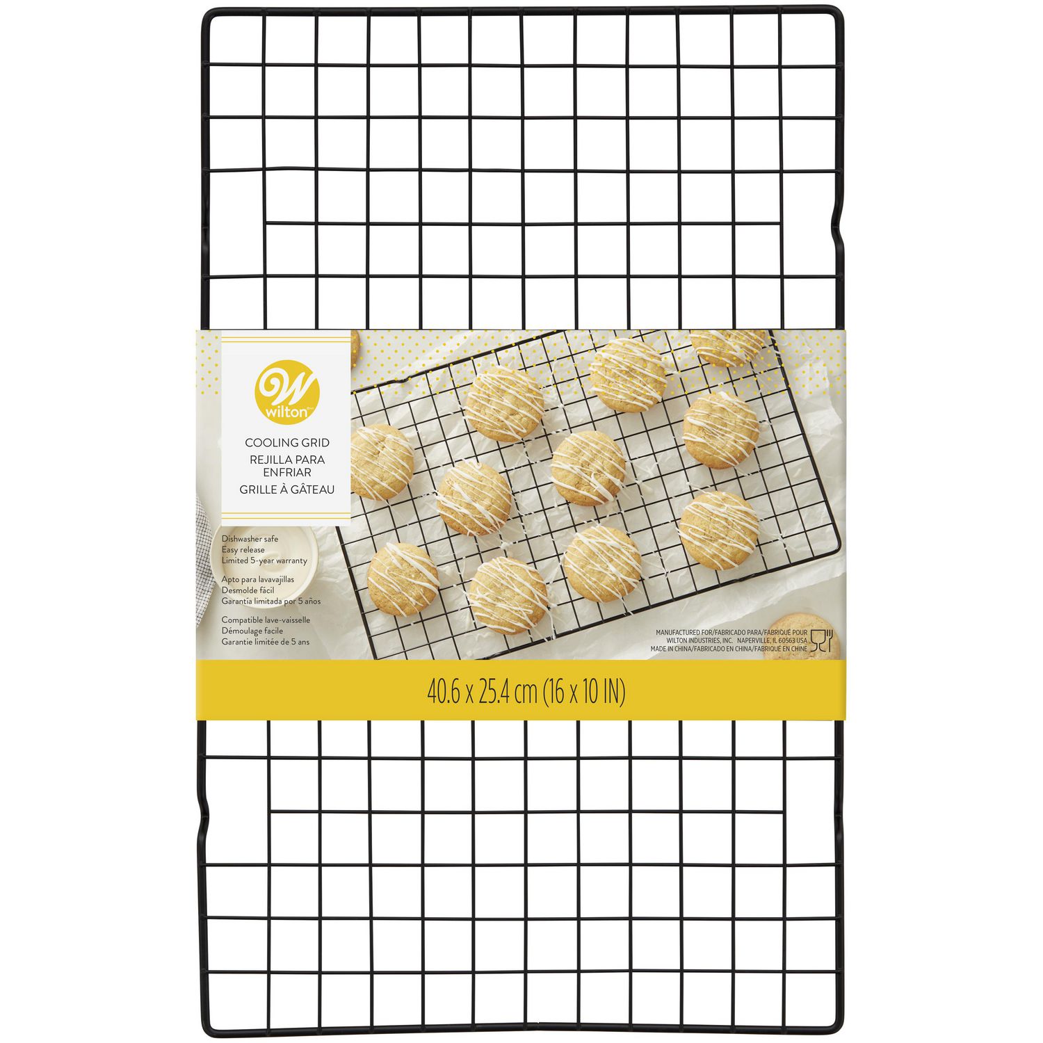 Non-Stick Cooling Baking Wire Grid Rack, Shop Today. Get it Tomorrow!