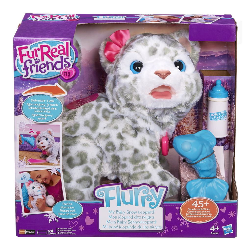 FurReal Friends Flurry, My Baby Snow Leopard 