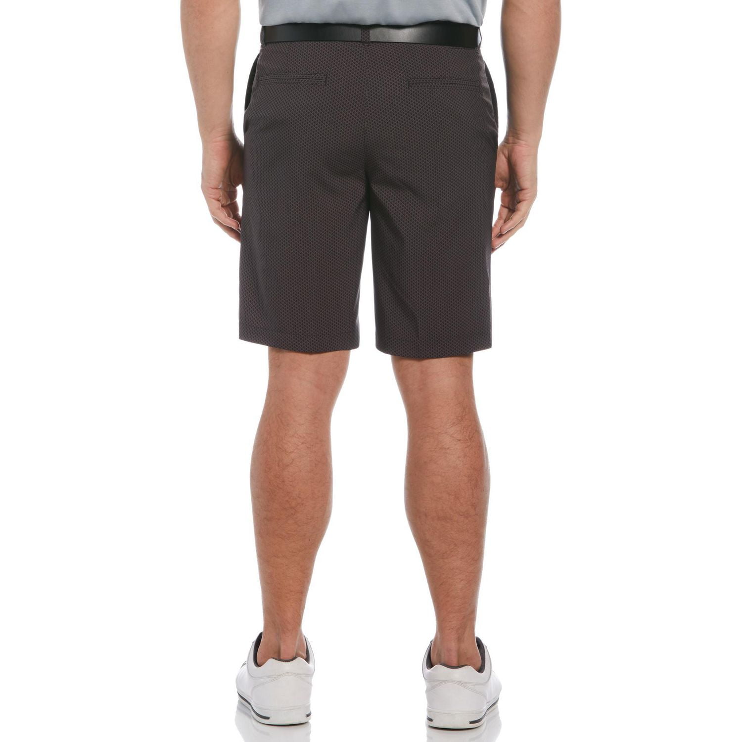 Ben Hogan Men's Micro Geometric Print 9" Golf Shorts with Active Waistband