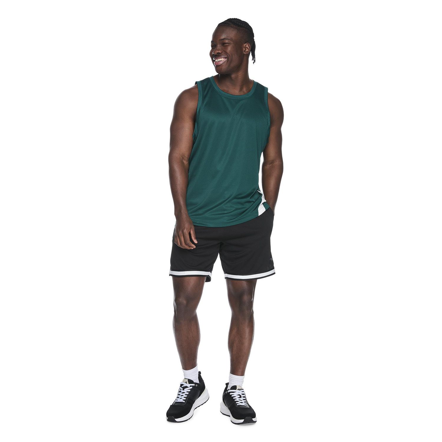 Short de basketball Athletic Works pour hommes
