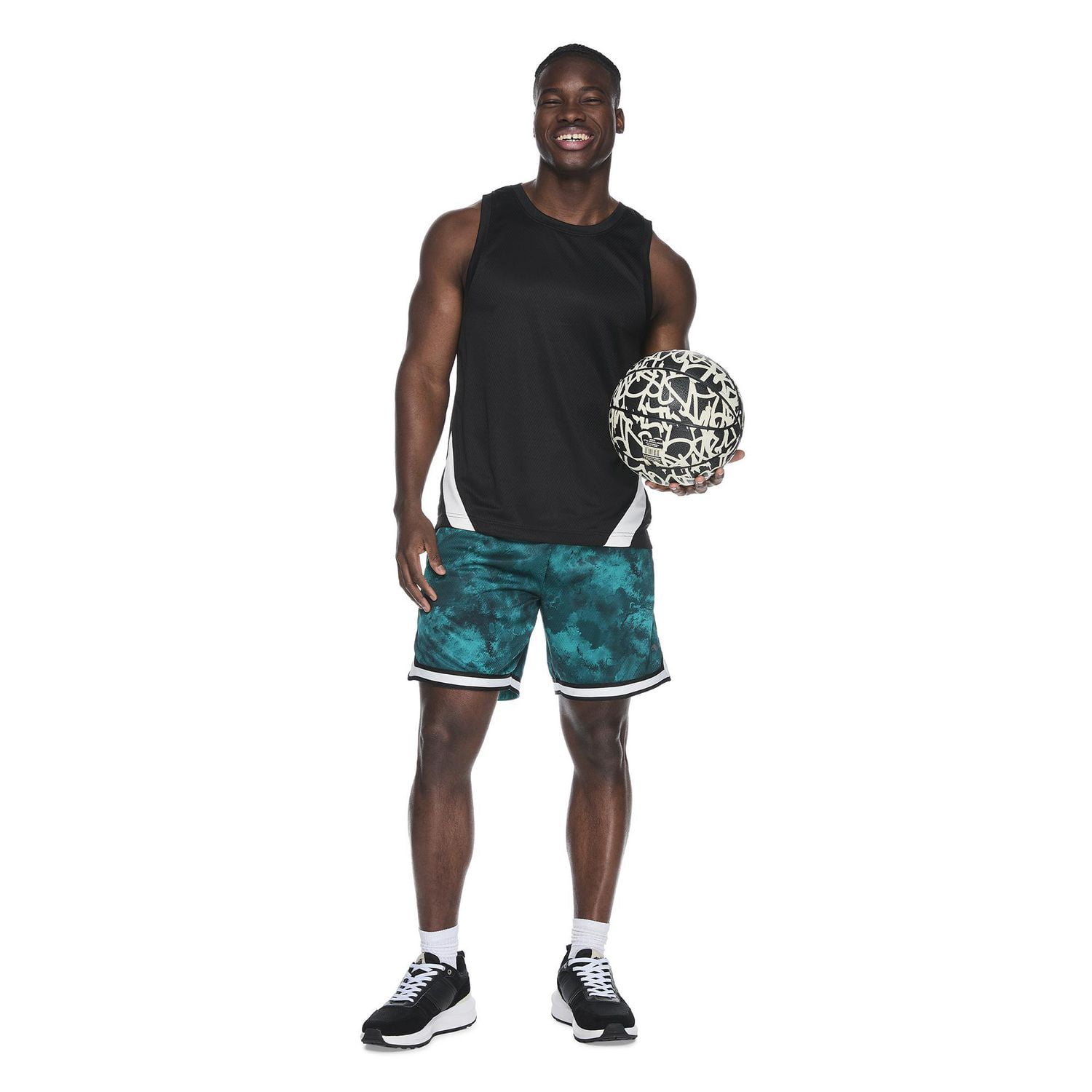 Short de basketball Athletic Works pour hommes