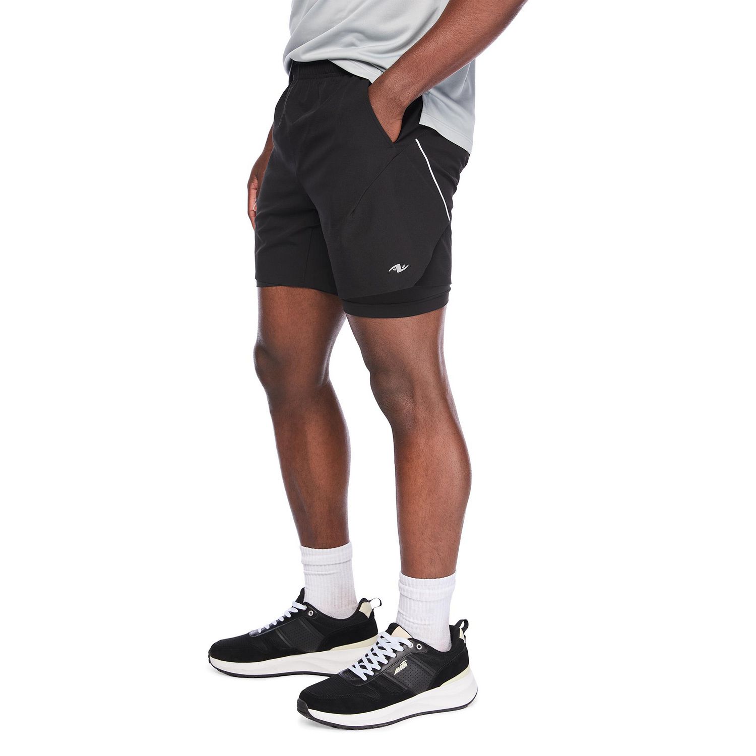 Short de court fendu sur les côtés 6 po Athletic Works pour hommes