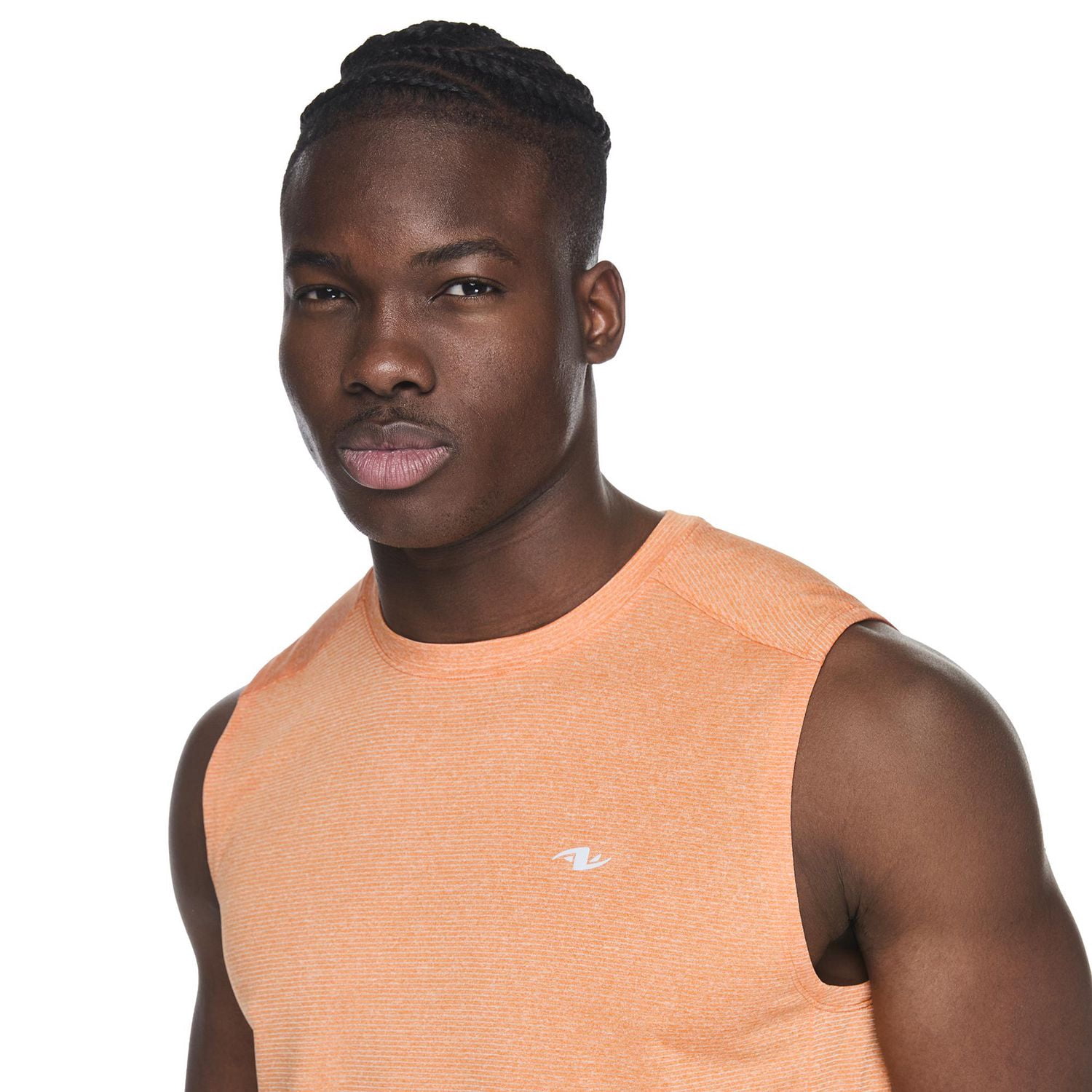 Athletic Works Men's Grid Mesh Muscle Tank