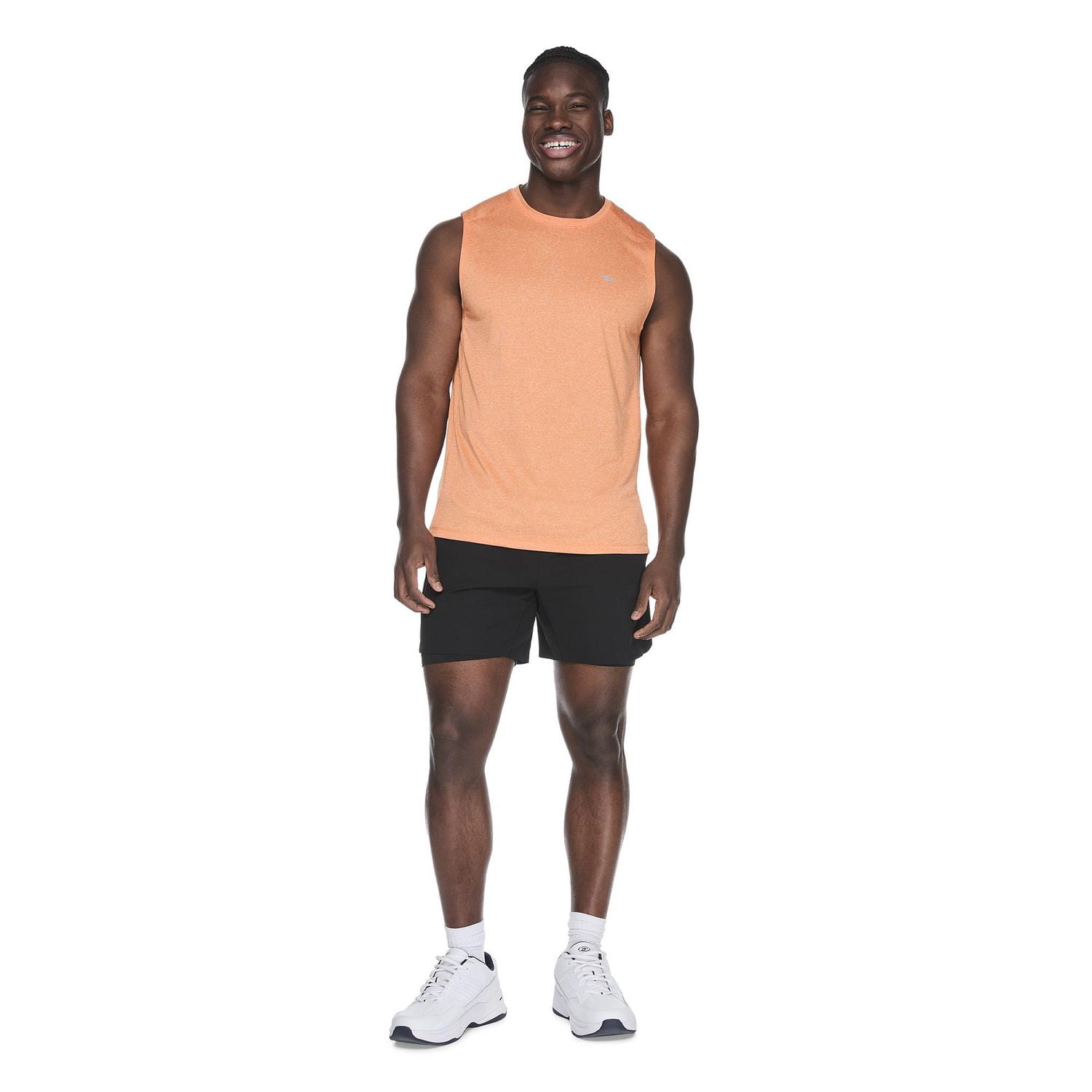 Athletic Works Men's Grid Mesh Muscle Tank