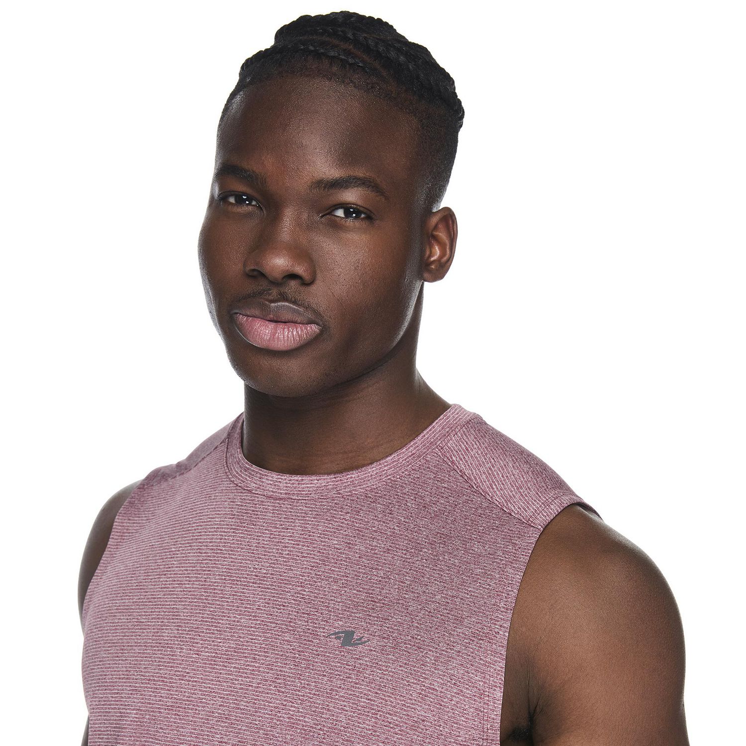 Débardeur de musculation en maille quadrillée Athletic Works pour hommes