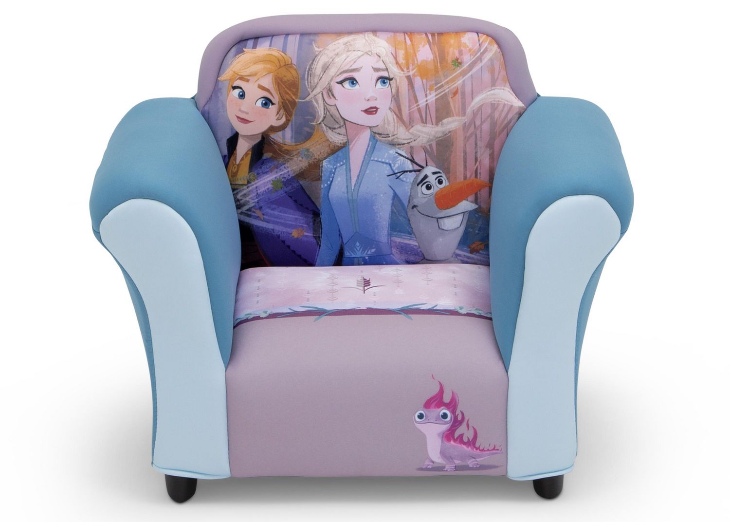 Disney Frozen II Upholstered with Sculpted Plastic Frame by Delta Children |