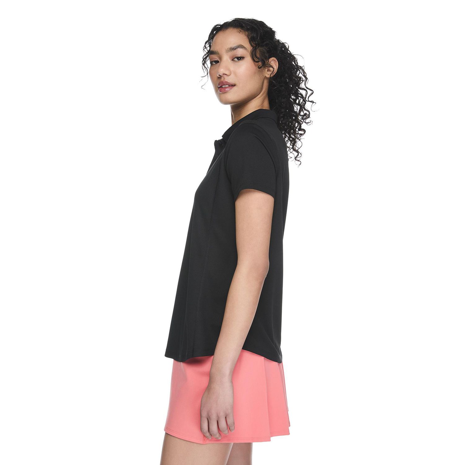 Polo à manches courtes Athletic Works pour femmes