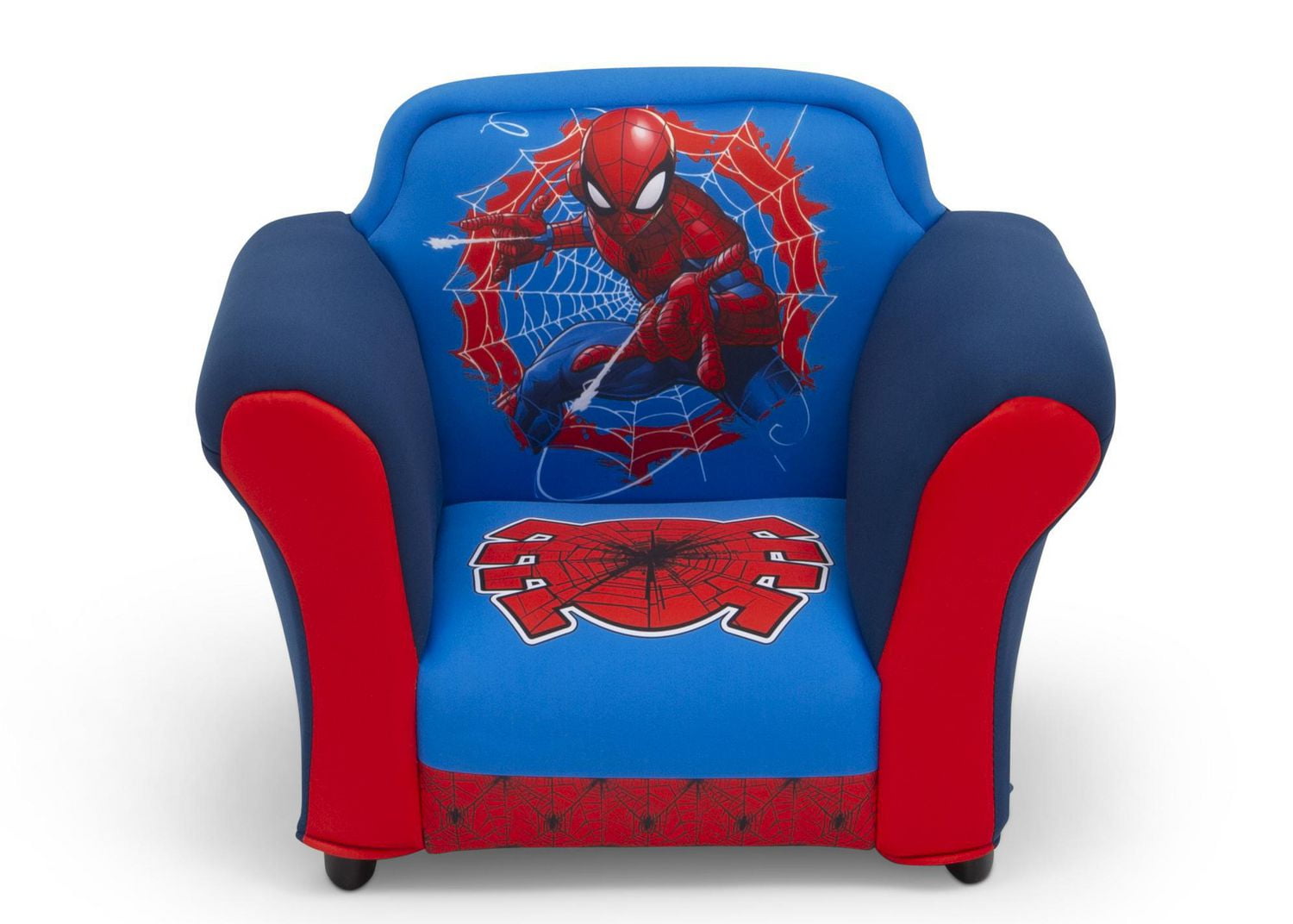 Marvel Spider-Man Upholstered Chair with Sculpted Plastic Frame by ...