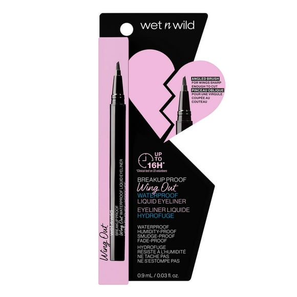 Breakup Proof Wing Out Waterproof Liquid Eyeliner, Waterproof liquid eyeliner