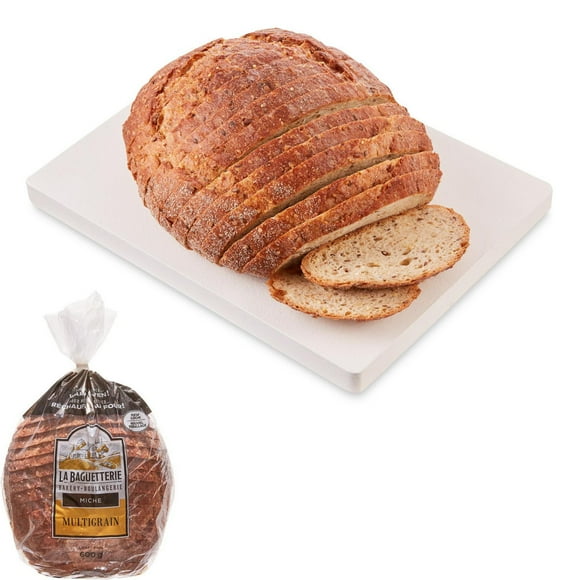 La Baguetterie Multigrain Miche Sliced, 600 g