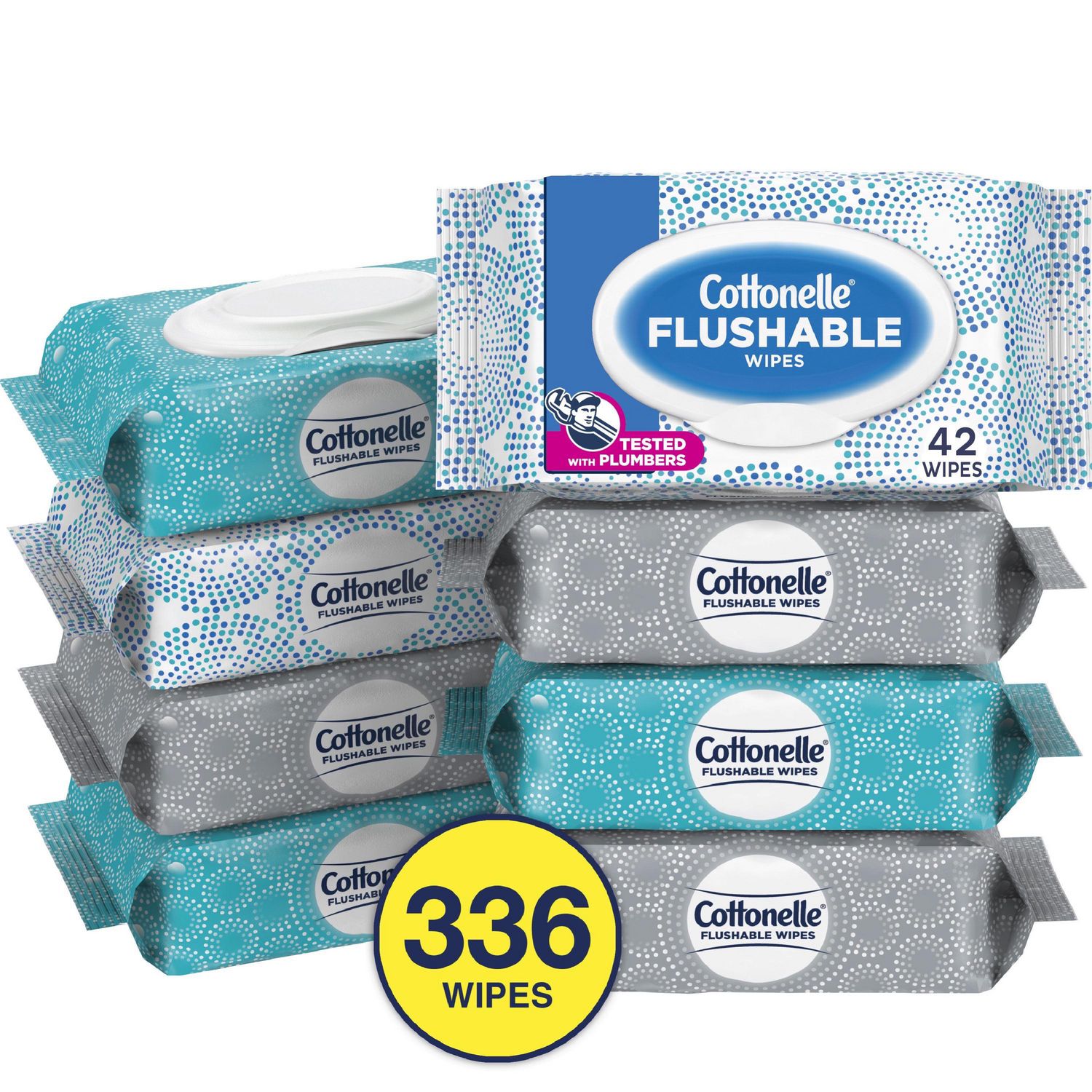 Cottonelle Flushable Wet Wipes FlipTop Pack Walmart Canada
