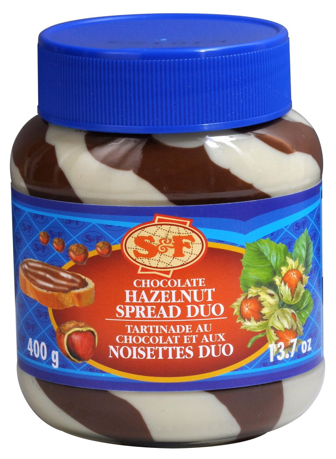 S&F Chocolate Hazelnut Spread Duo Walmart Canada