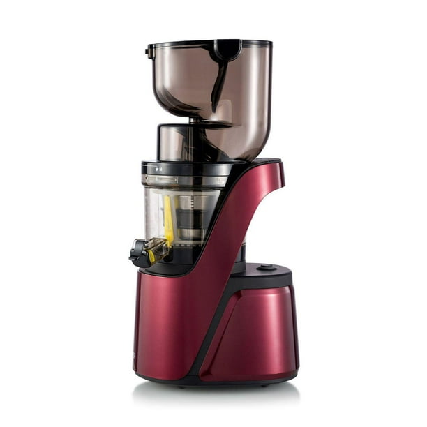 Elite Gourmet EJX600 Compact Small Space-Saving Masticating Slow Juicer,  Cold Press Juice Extractor, Nutrient and Vitamin Dense, BPA-Free Tritan,  Easy