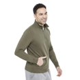 thumbnail image 2 of George Men's Long Sleeve Quarter-Zip Top, 2 of 6