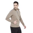 thumbnail image 2 of George Men's Long Sleeve Quarter-Zip Top, 2 of 6