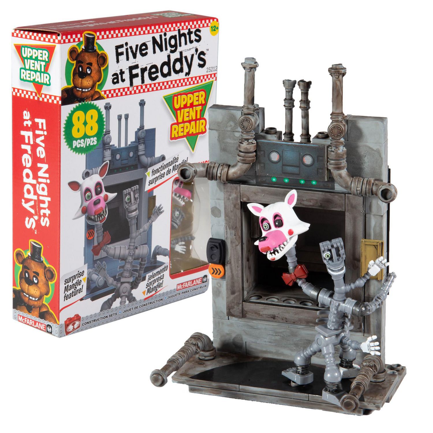 * McFarlane Toys Five Nights at Freddy's Upper Vent Repair Mangle 88pcs for sale online 