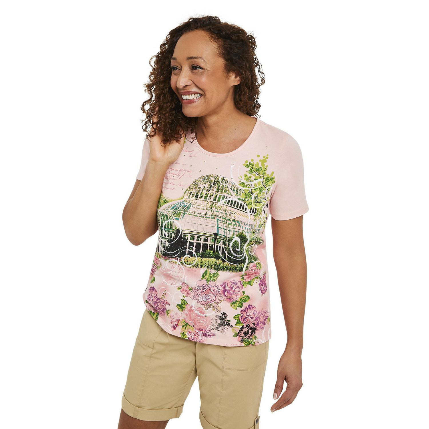 Penmans Women's Printed Short Sleeve Tee