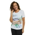 thumbnail image 1 of Penmans Women's Printed Short Sleeve Tee, 1 of 6