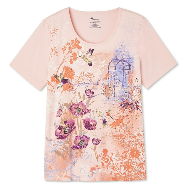 Penmans Women's Printed Short Sleeve Tee