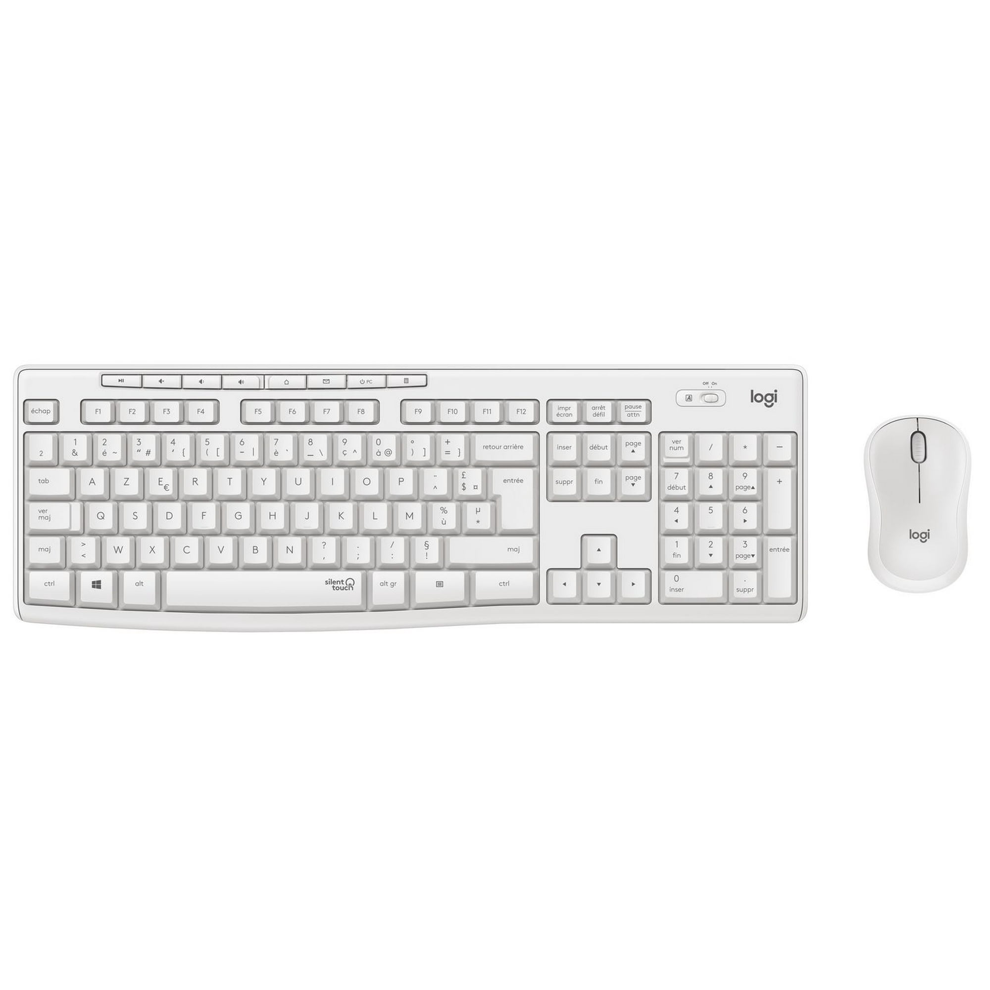 Buy LOGITECH Wireless Keyboard + Wireless mouse (Graphite) MK295