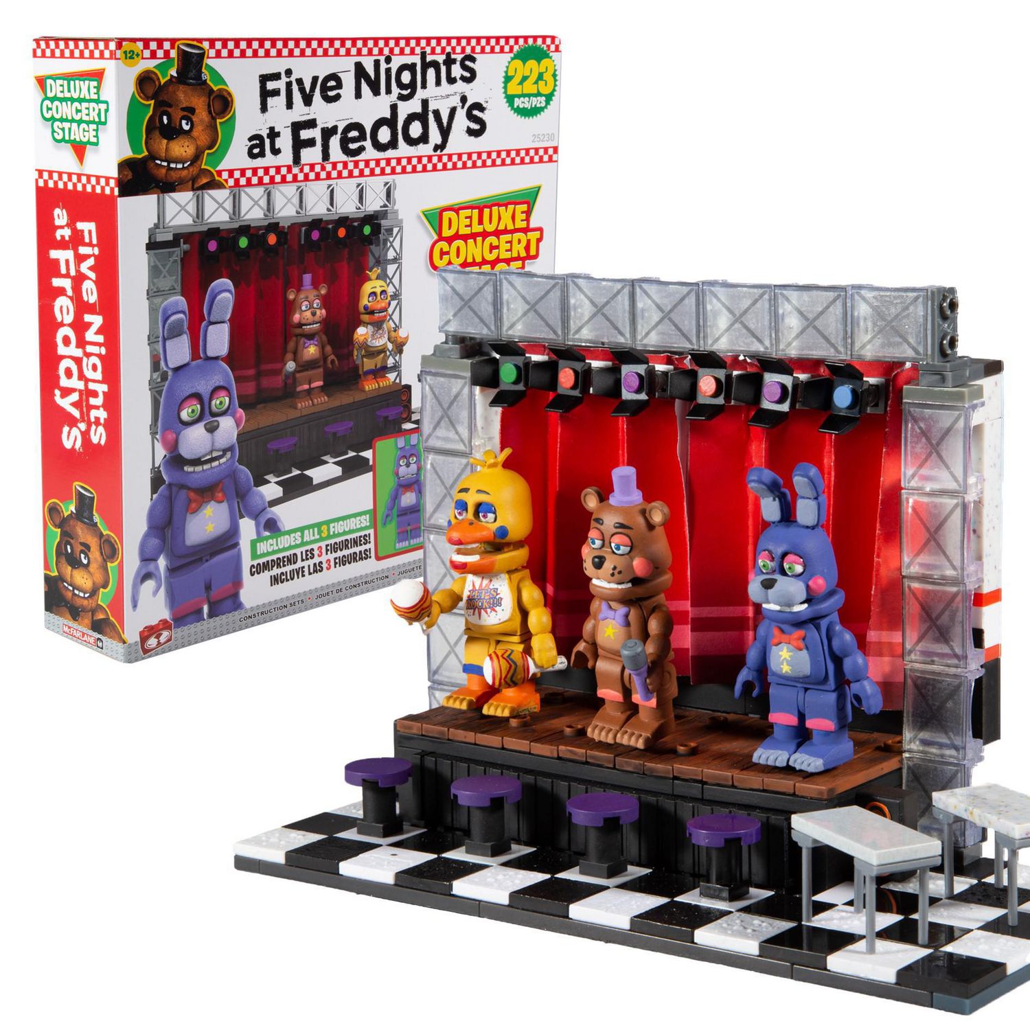 Five Nights At Freddy's Concert Stage 223 Piece Building Kit