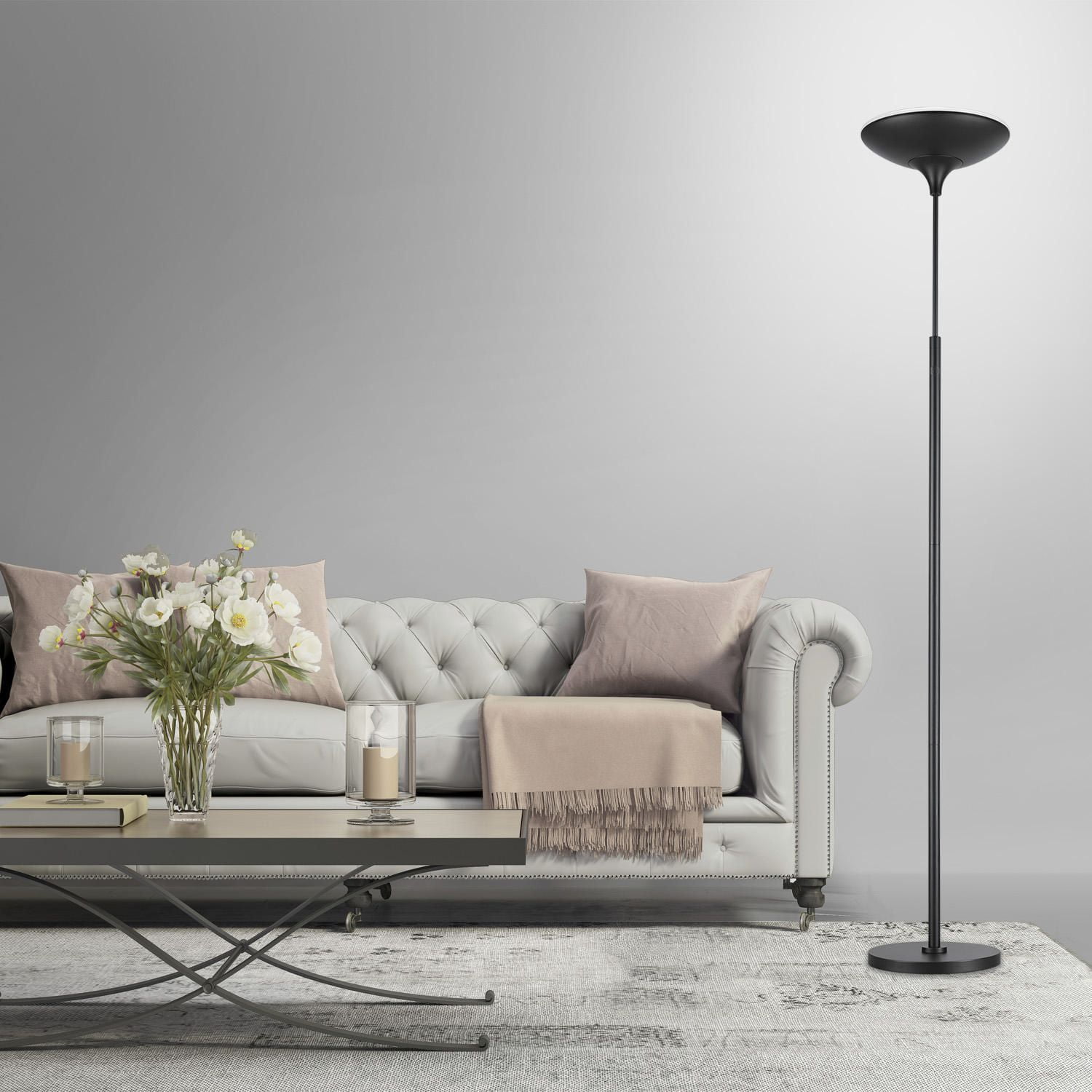 Globe Electric Energy Star Satin Led Floor Lamp Torchiere Globe Electric Energy Star Satin Led Floor Lamp Torchiere Canada