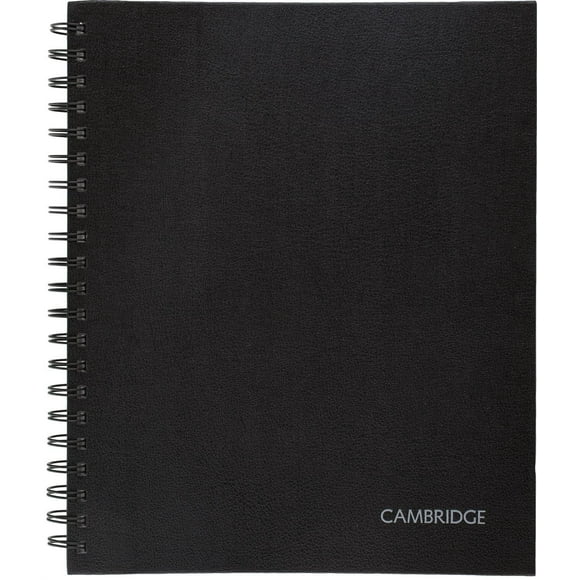 Cambridge® Hardcover Business Notebook, Business Notebook