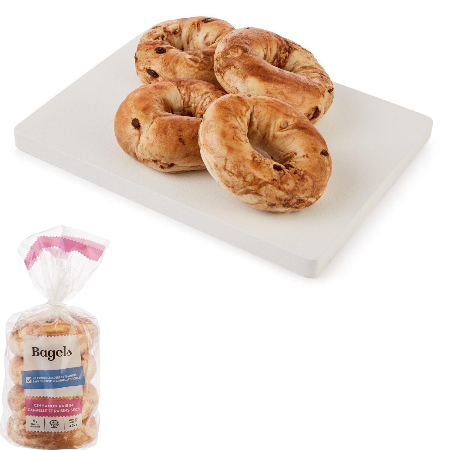 Upper Crust Cinnamon Raisin Bagels Walmart Canada
