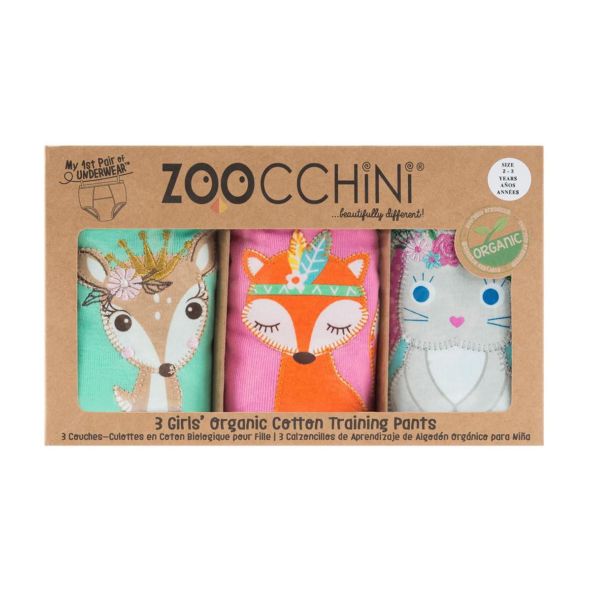 ZOOCCHINI Boys, Girls 3 Piece Organic Cotton Potty Training