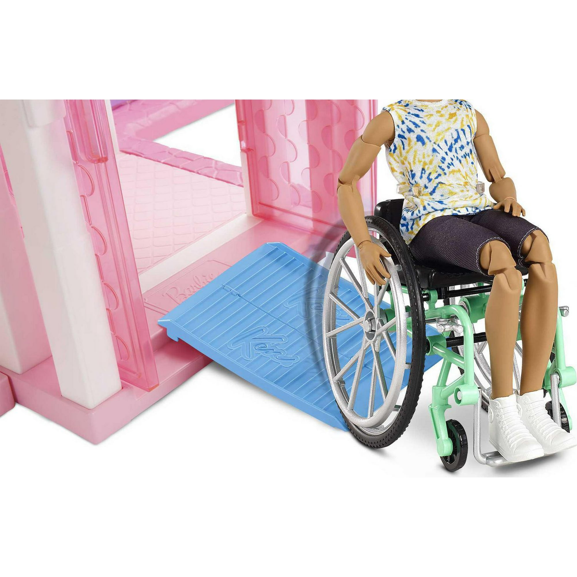 Barbie Ken Wheelchair Doll 