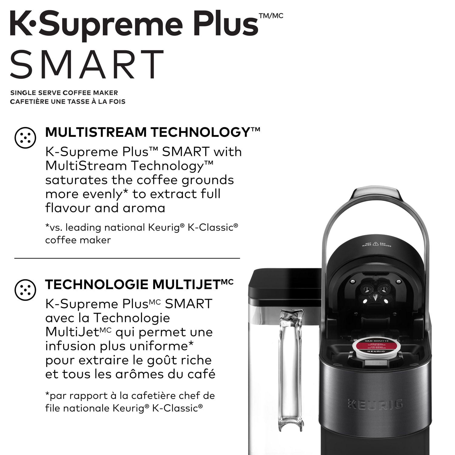 Keurig® K-Supreme Plus SMART Single Serve K-Cup Pod Coffee Maker