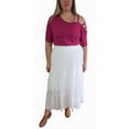 thumbnail image 1 of Time Square Women's Plus Size Tiered Crinkle Skirt, 1 of 1