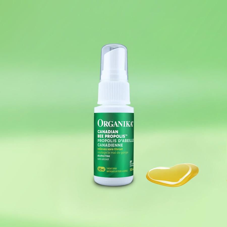 Organika Bee Propolis Liquid Alcohol-Free Spray 30Ml