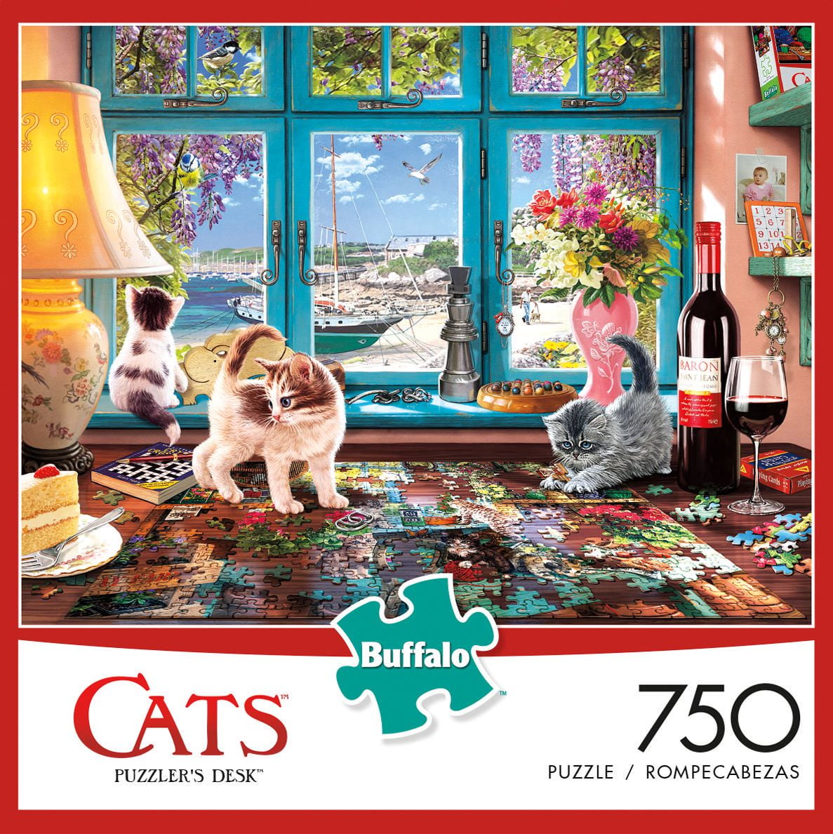 Buffalo Games Cats Puzzler's Desk 750 Piece Jigsaw Puzzle Walmart Canada