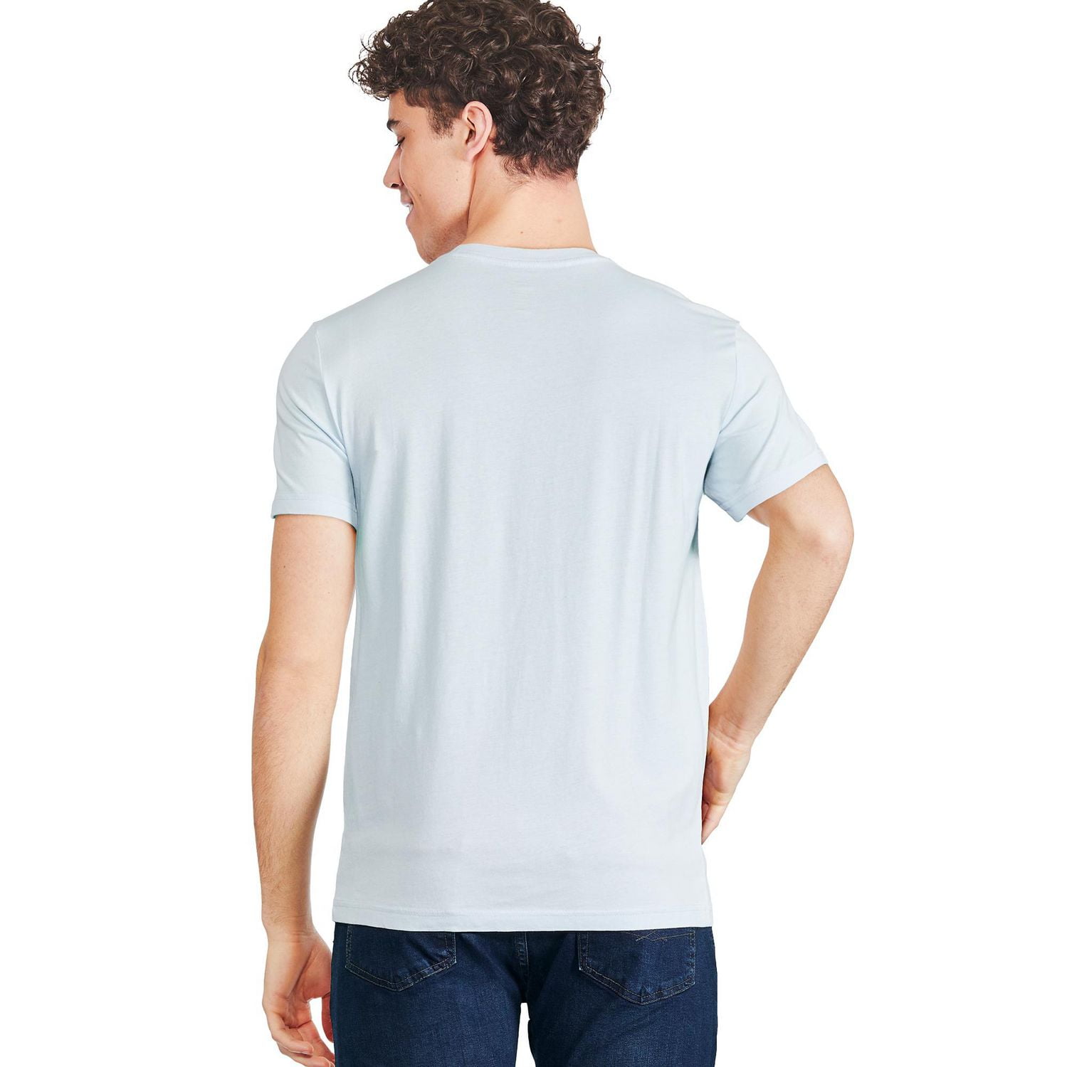 T-shirt de base George pour hommes Tailles P-TG