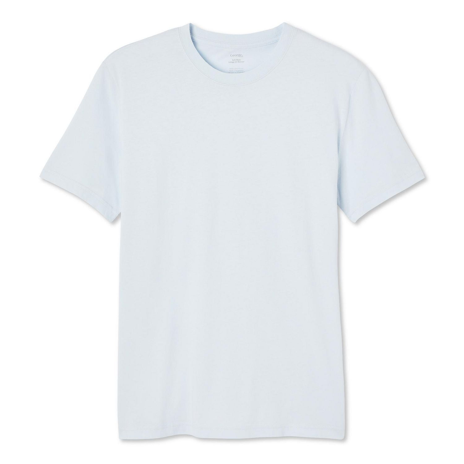 T-shirt de base George pour hommes Tailles P-TG