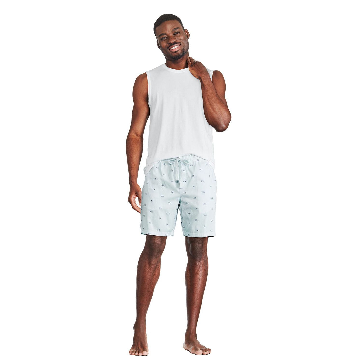 Short tissé George pour hommes Tailles P-2XL