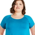 thumbnail image 4 of George Plus Women's Drapey Swing Dress, 4 of 6